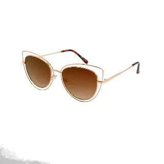 Designer-Style Butterfly Frames with Intricate Double-Frame Metal Design HJ10114