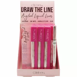 Beauty Creations Draw The Line Angled Liquid Liner - Wholesale Display 23 Units (EL-4)