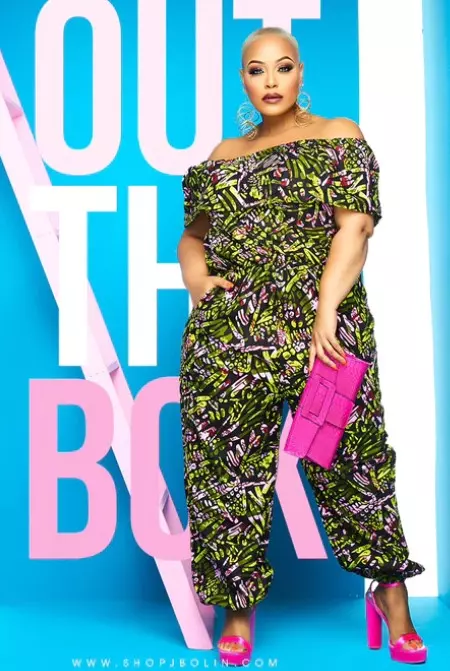 7758- Off Shoulder African Wax Jumpsuit (3 PCS PRE-PACK) - $20 Each — One Size (4 - 26) / Print-592