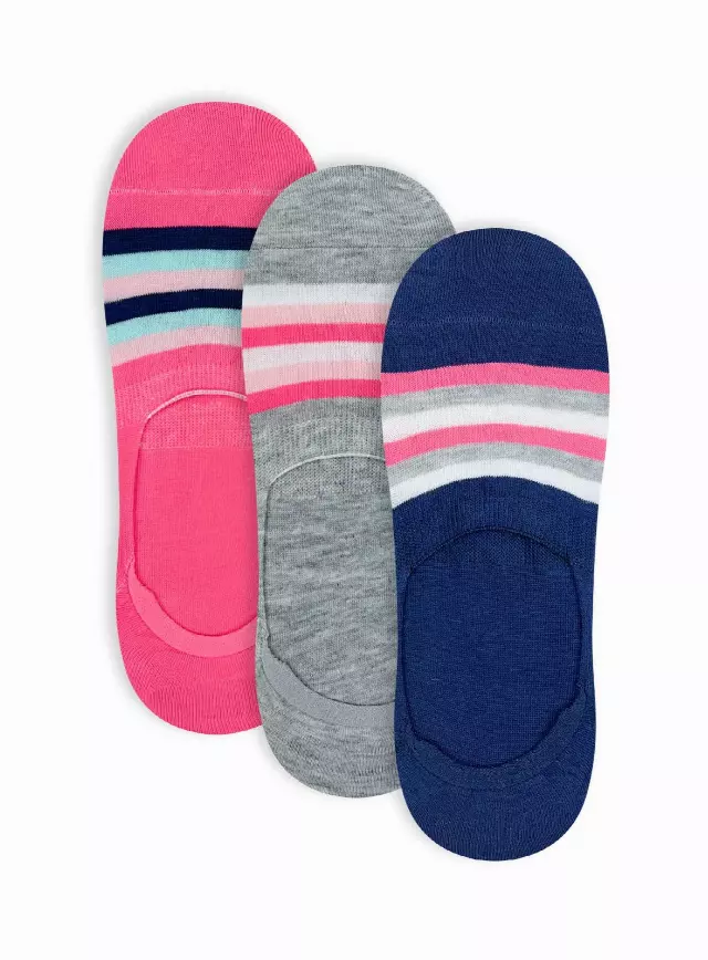 Ladies' Liner Socks (Dozen) — W-01 / Sock Size 9-11