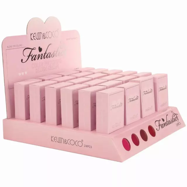 Kevin & Coco Fantastics Color Matching - Blush Cream - Wholesale Display 24 Units (KC1313)