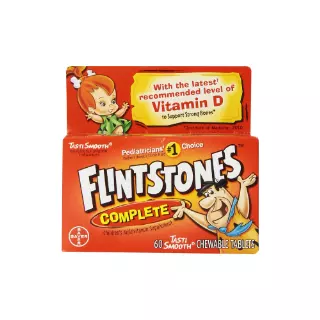 Flintstones Complete Childrens Chewable Supplement, 60 Count