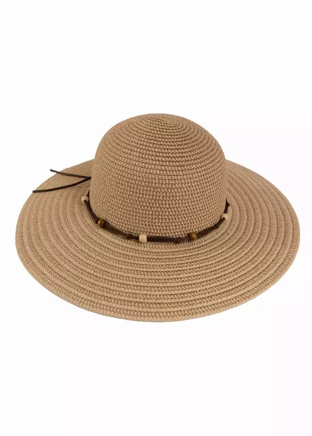 Magid Straw Floppy Hat — Natural · SKU HA-7102S-NAT