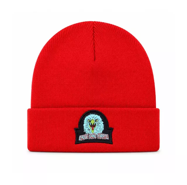 COBRA KAI EAGLE FANG KARATE BEANIE RED