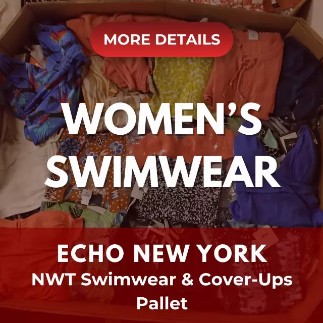 ECHO NEW YORK | Assorted Women's Swimwear | NWT | 1200 Pieces | Pallet #PA-647