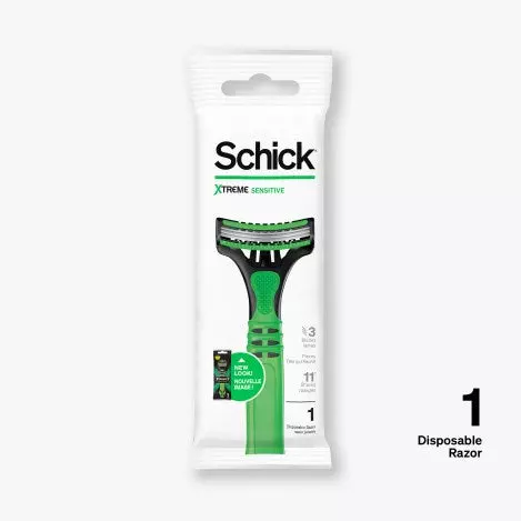 SCHICK RAZORS DISPOSABLE 1 CT XTREME 3 — Single