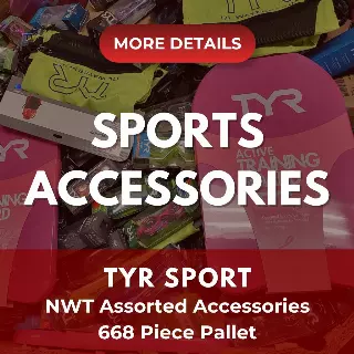 TYR SPORT SPORTING GOODS ACCESSORIES | Assorted Men's, Women's & Kid's Apparel | NWT | 668 Pieces | Pallet #PA-525