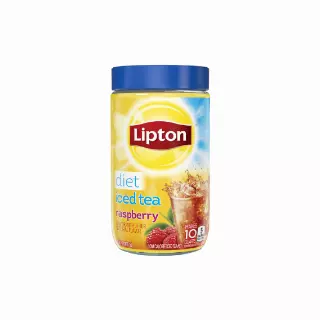 LIPTON Raspberry Tea Sugar-Free: Refreshing Iced Tea Mix (4 Pack, 10qt)