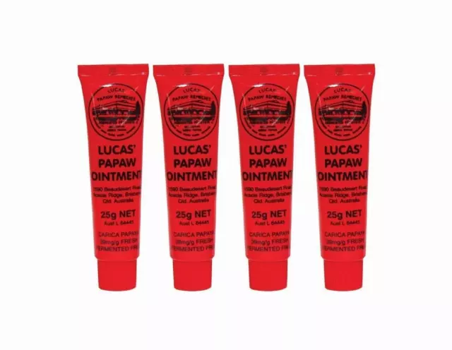 Lucas’ Papaw Ointment - 25g - 4 Pack