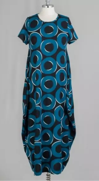 CHH19065...70- Half Sleeve Bubble Dress - Various Prints - (6-PCS PRE-PACK) ($20 Each) — 6-Pcs PRE-PACK / 19070