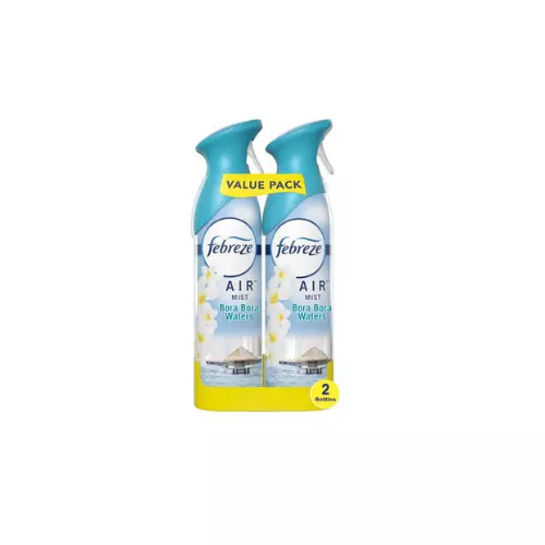 Febreze Odor-Fighting Air Freshener Bora Bora Waters 8.8oz 2ct Case 3