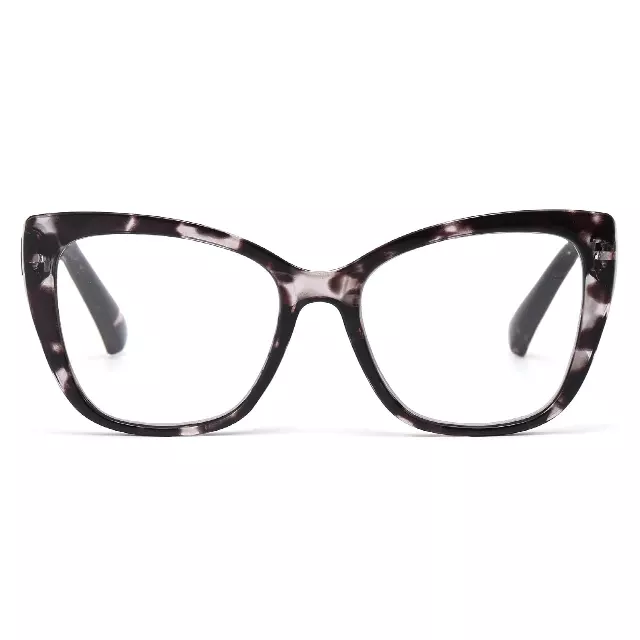 Women’s Elegant Cat-Eye Reading Glasses in 10+ Custom Reading Powers RJ11104 — +1.25
