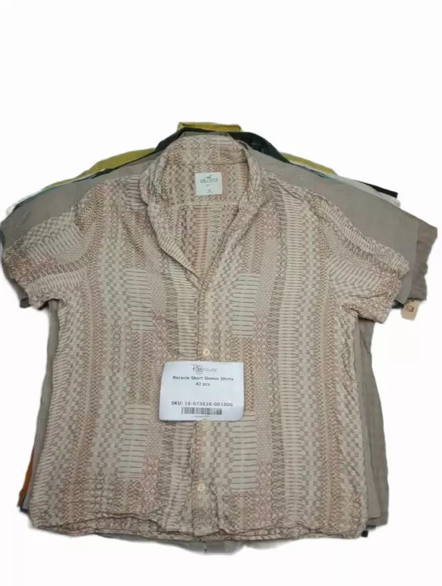 Recycle Short Sleeve Shirts 42 pcs