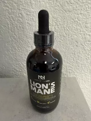 Nitronutra Lions Mane supplement lot · 72 · made in the usa