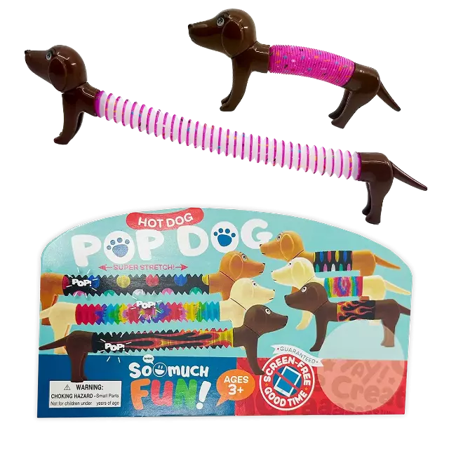 Bendy Dog Stretch Toy - 12 Pieces Per Pack 23357