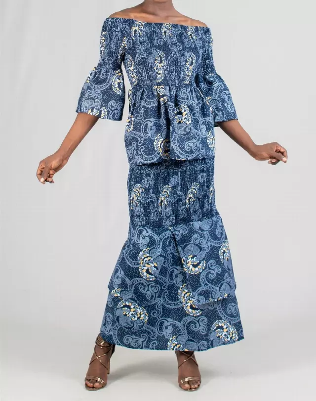9014 - 2 pc Smocked Skirt Set - $25.00 Each (3 pcs per pack)
