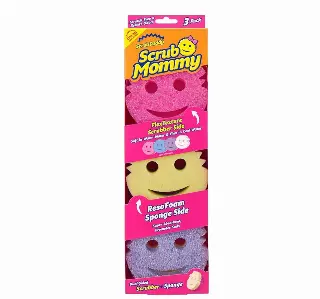 Scrub Daddy Scrub Mommy Sponges - 3 Count