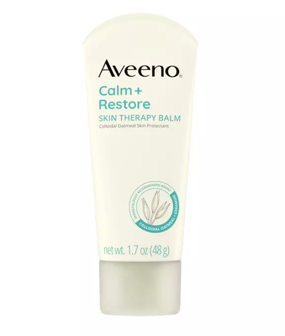 Aveeno Calm + Restore Skin Therapy Balm, Fragrance-Free, 1.7 oz