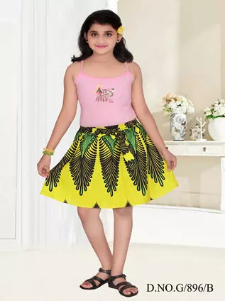 896A/B Kids Skirt - (3 pcs Prepack) $8 Each — Free Size / 896B