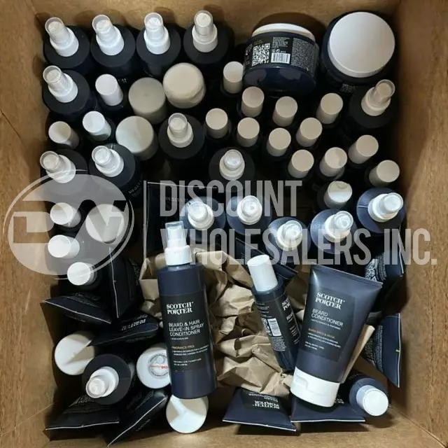 Scotch Porter Men's Grooming Mix · 60 Pcs · Assorted Sizes