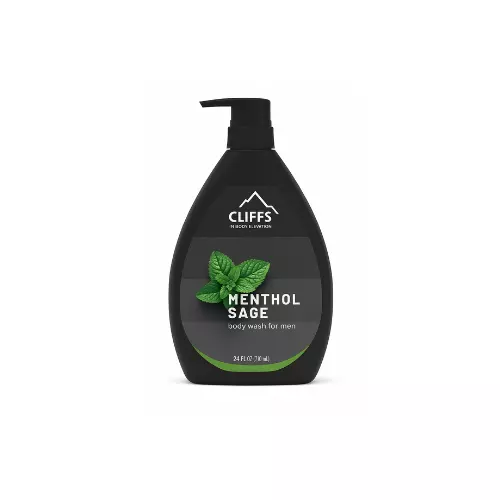 Cliffs by White Mountain Body Wash, Menthol, 1L (Case of 12)