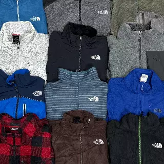 Wholesale Mens North Face Jackets (10 Pieces) — Fleece