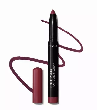 Revlon ColorStay Matte Lite Lip-Crayon, 012 On Cloud Wine, 0.049 oz