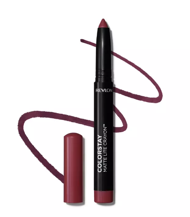 Revlon ColorStay Matte Lite Lip-Crayon, 012 On Cloud Wine, 0.049 oz