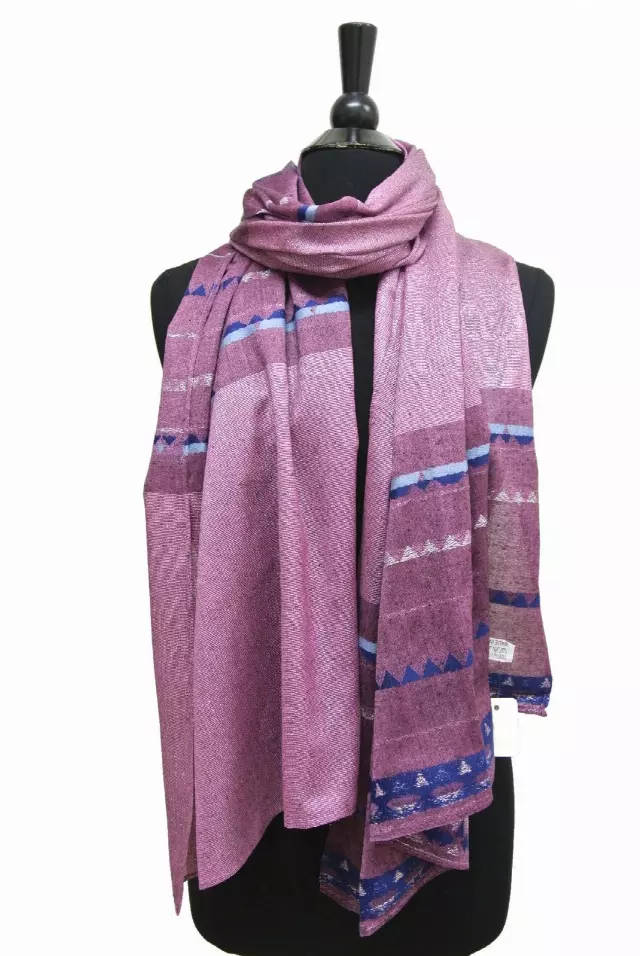 IN303C Metallic Scarf — Pink