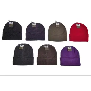 Adult Knit Hats - Assorted Colors 96pcs.