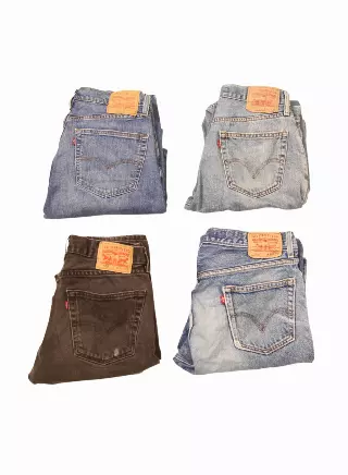 Vintage & Modern Levi's 505 Mix Of 20 - Ready to Ship