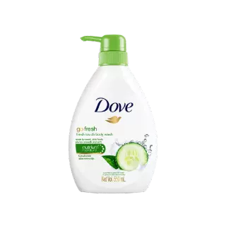 DOVE BODYWASH 550ML GO FRESH CUCUMBER CASE PACK 12