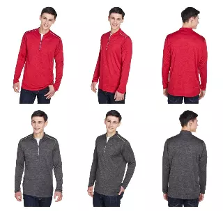 #235-401 CORE365 Big Mens’ Kinetic Performance Quarter-Zip (2x-5x) – $1.50 each (36 Pieces)