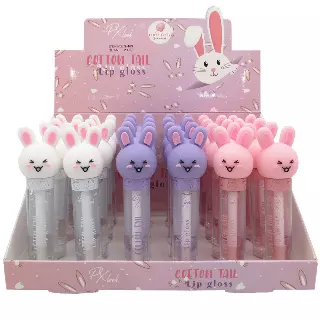 PX Look Cotton Tail Lip Gloss - Wholesale Display 24 Units (S-469)
