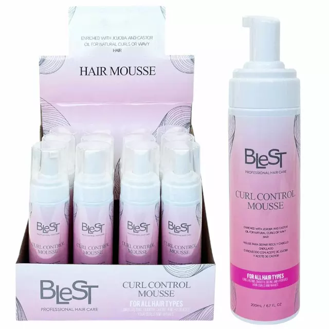 Blest Curl Control Mousse - Wholesale Display 12 Units (HM-790)