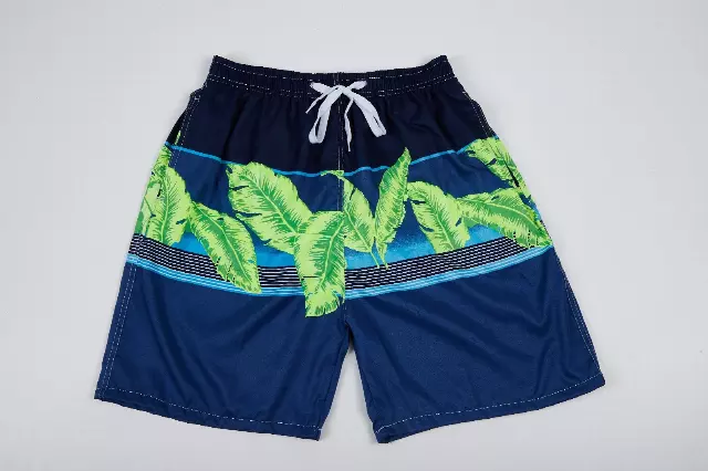 Men's Avalon Blue Drawstring Swim Trunks- Style #MP616-$5.90/Unit - 24pcs/cs - PLEASE SEE DESCRIPTION