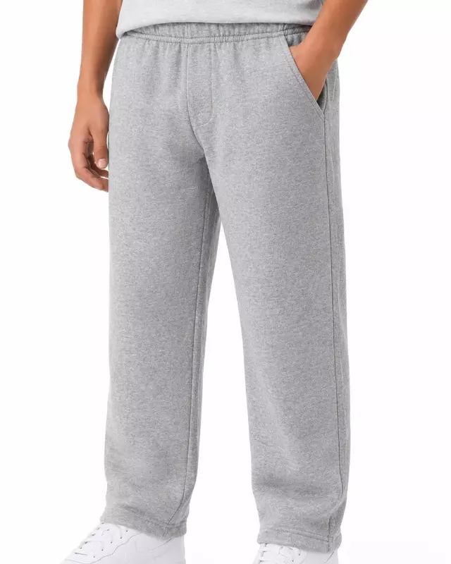 Boys' Fleece Pants #17 — Heather Gray / 4-5-6-7