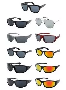 #3-SE663 Men’s Assorted Sport Sunglasses – $2.40 each (12 Pair)