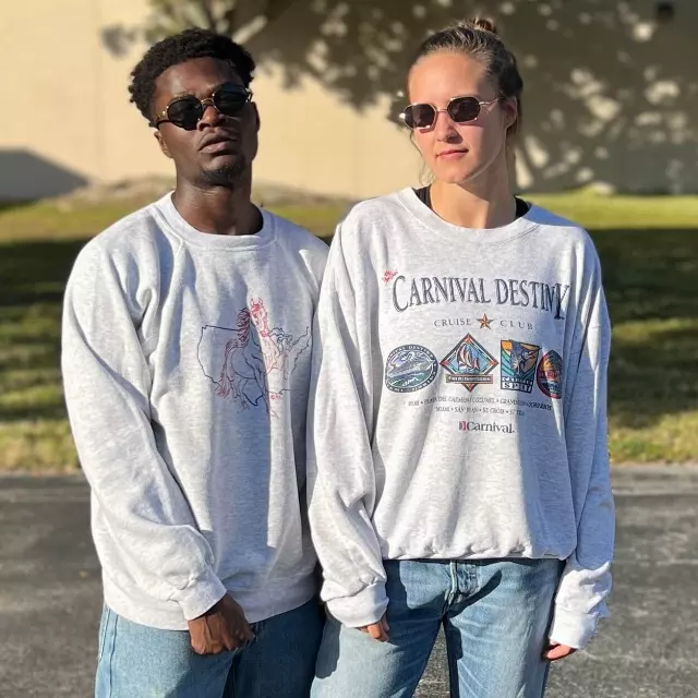Vintage Graphic Sweatshirts — L / 3 sweatshirts