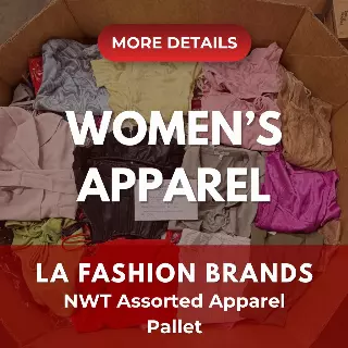 LA FASHION BRANDS EDIT BY NINE | Assorted Women's Apparel | NWT | 600 Pieces | Pallet #PA-393