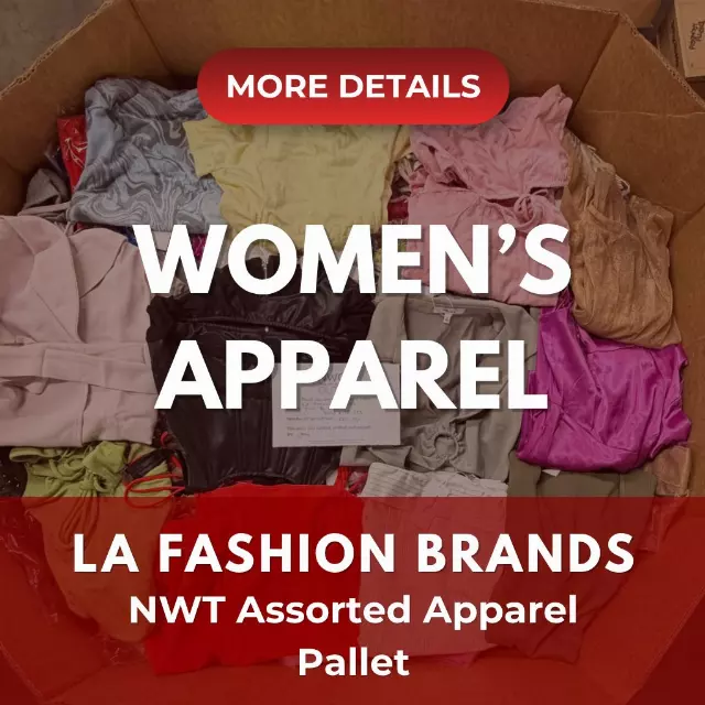 LA FASHION BRANDS EDIT BY NINE | Assorted Women's Apparel | NWT | 570 Pieces | Pallet #PA-392
