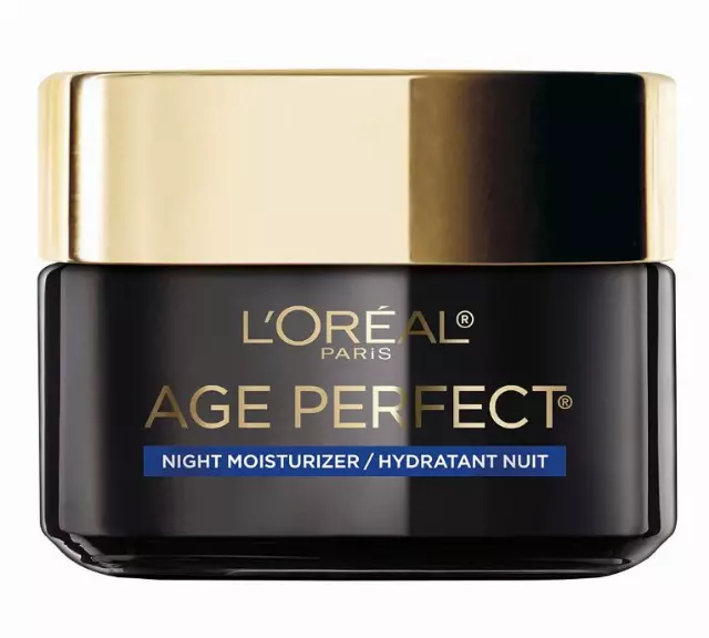 L’Oreal Paris Age Perfect Cell Renewal Anti-Aging, Anti-Wrinkle Night Moisturizer with Antioxidants 1.7 oz