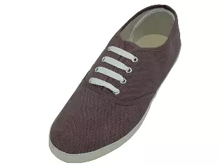 S324M - Men's "Easy USA" Comfortable Casual Canvas Lace Up Shoes — Wood Smoke (S324M-Wood Smoke) / 7-12 Assorted