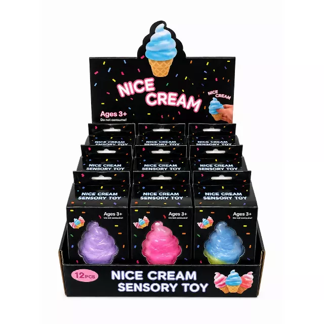 Ice Cream Cone Squishy – Slow Rise Sensory Toy