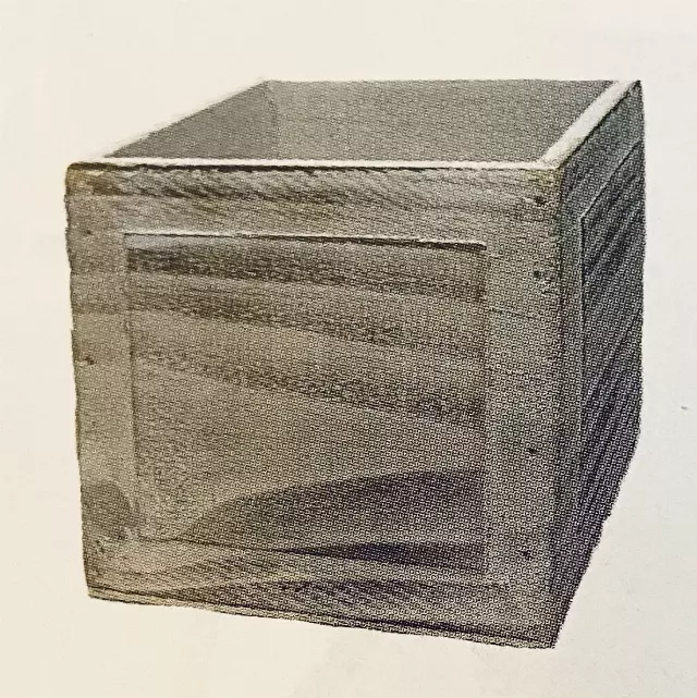 WB1300WW 4.25” x 4.25 Square White wash box W/L(4.5” deep) -“each” Min 12 -Case pk 48 pcs