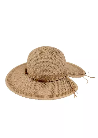 Magid Straw Garden Hat — Natural · SKU HA-7113S-NAT