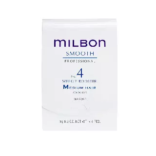 Milbon Signature Smooth No 4 Weekly Booster Medium Treatment - 1 kit