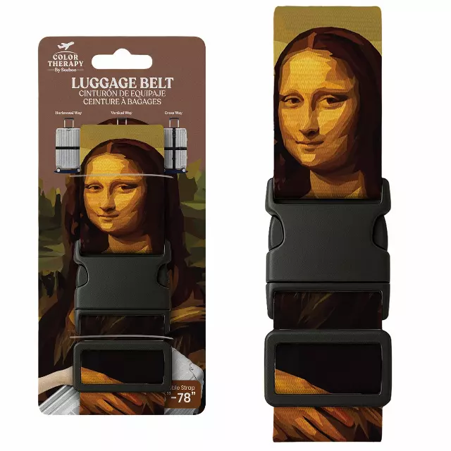 Adjustable Luggage Strap – Heavy-Duty Suitcase Travel Belt — Mona Lisa