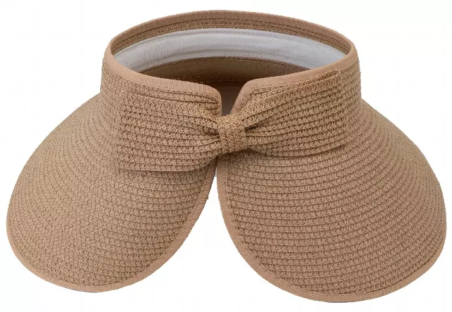 Magid Straw Bow Rollup Visor — TOAST