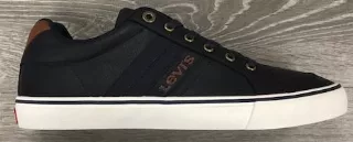 Levi's wholesale Men's sneakers assortment 24 pairs. NEW IN BOX